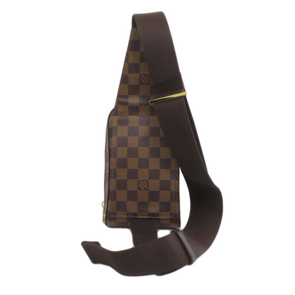 LOUIS VUITTON Authentic Brown Damier Canvas Hobo Bag - Picture 2 of 15